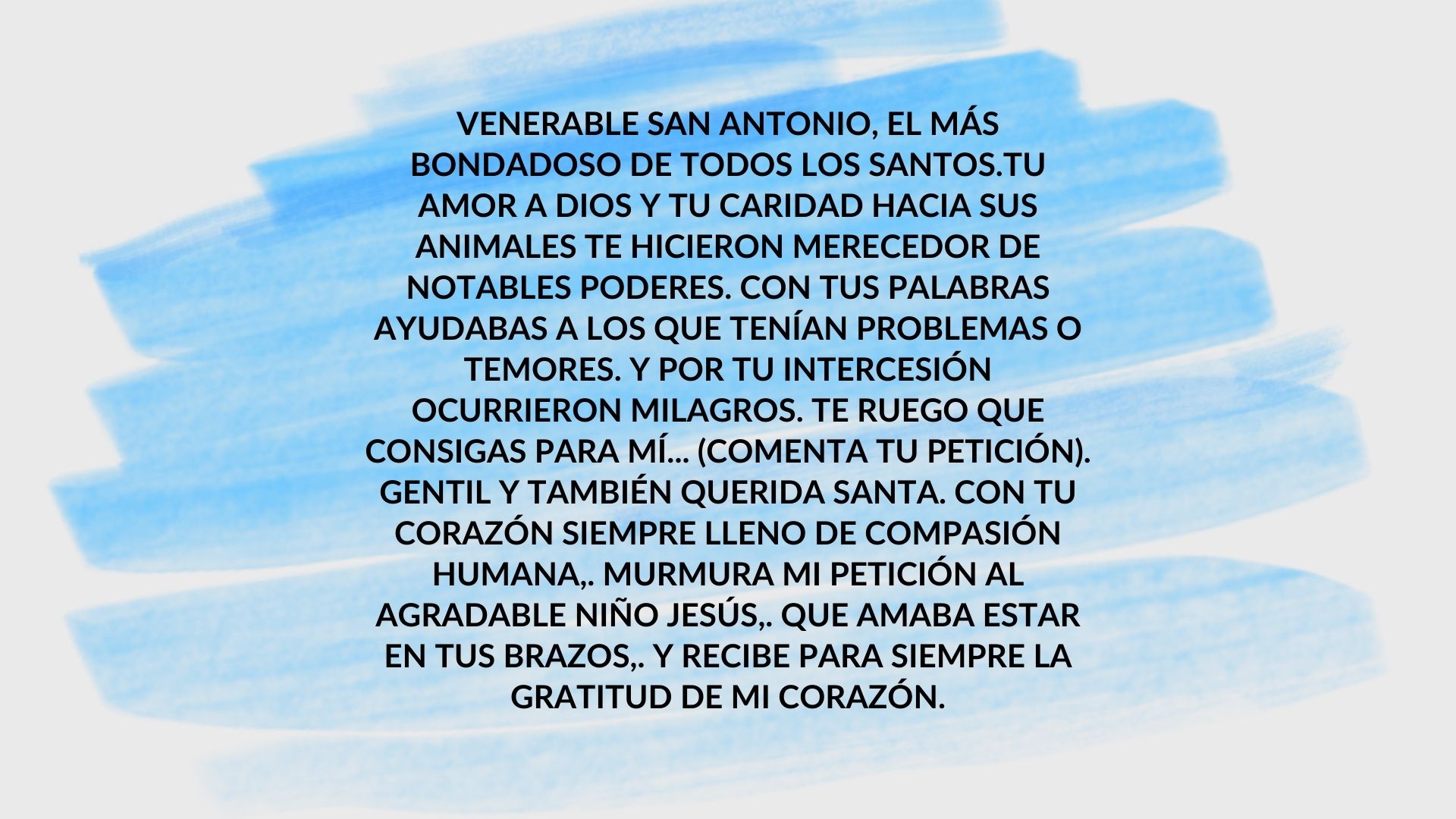 oración a san antonio para pedir un favor urgente - Oraciones de Santos